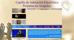 Desktop Screenshot of capilladeadoracionperpetua.com